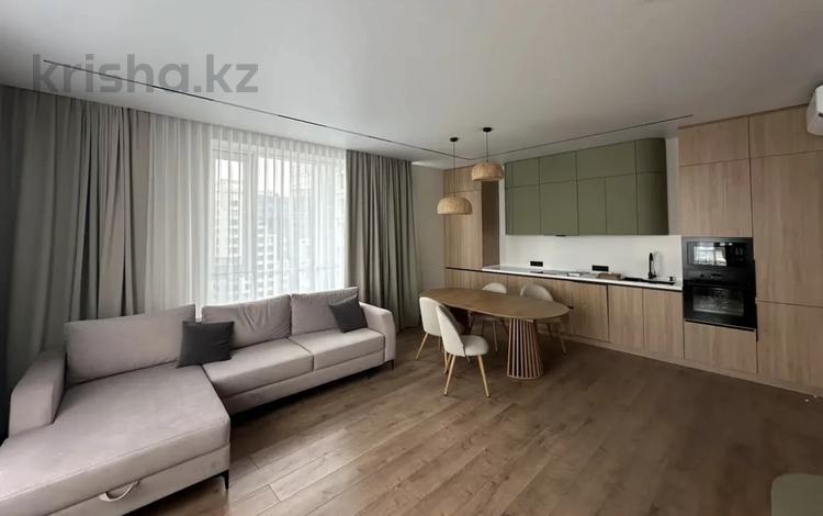 3-комнатная квартира · 78 м² · 18/21 этаж, Аль-Фараби 27/3 — Сейфуллина за 115 млн ₸ в Алматы, Бостандыкский р-н — фото 2
