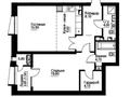 2-комнатная квартира · 68.5 м² · 3/9 этаж, Навои 68/1а за 95 млн ₸ в Алматы, Ауэзовский р-н — фото 4