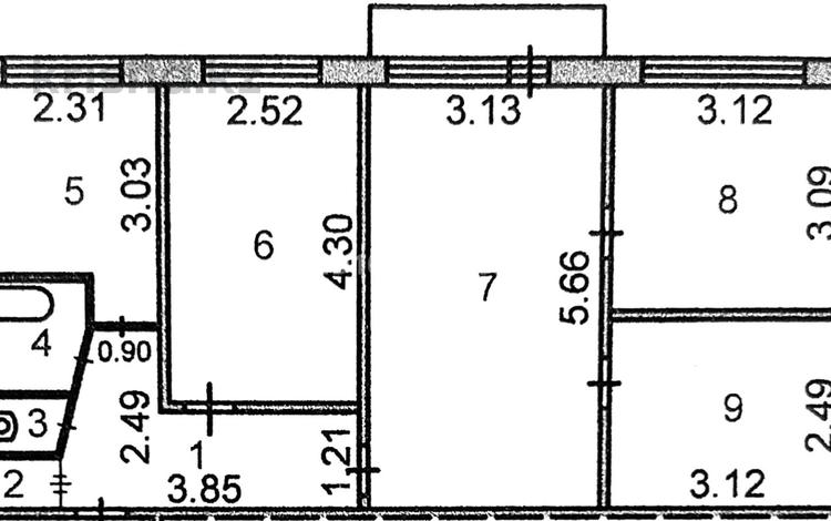 4-бөлмелі пәтер · 62 м² · 4/5 қабат, Пришахтинск, 23й микрорайон 31, бағасы: 17 млн ₸ в Караганде, Алихана Бокейханова р-н — фото 28
