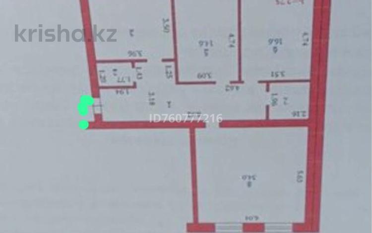 3-бөлмелі пәтер · 107 м² · 4/6 қабат, мкр. Алтын орда, Мкрн Батыс-2 29, бағасы: 35 млн ₸ в Актобе — фото 11