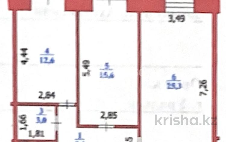 2-комнатная квартира, 70 м², 2/9 этаж, Сарайшык 79 — Курмангазы за 28.5 млн 〒 в Уральске, мкр Школьник — фото 2