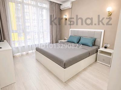 2-бөлмелі пәтер · 54 м² · 3/9 қабат, Думан-2 ш/а., Мкрн Думан-2 57/3, бағасы: 18 000 ₸ в Алматы, Медеуский р-н