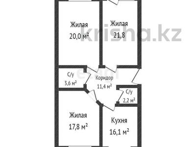 3-бөлмелі пәтер · 95 м² · 5/5 қабат, Алтын орда ш/а. 2г, бағасы: 17.5 млн ₸ в Актобе, мкр. Алтын орда