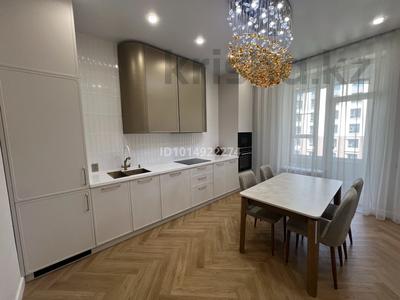 3-комнатная квартира · 97 м² · 6/9 этаж, Шамши Калдаяков 14 за 92 млн ₸ в Астане, Сарайшык р-н