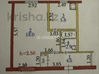 1-бөлмелі пәтер · 33 м² · 2/5 қабат, Айтеке би 53 — Дины, бағасы: 8 млн ₸ в Хромтау