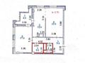 2-бөлмелі пәтер · 70 м² · 8/9 қабат, 23-й проезд 5 — Потрясающий вид с балкона, бағасы: 43 млн ₸ в Астане