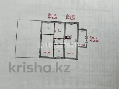 Часть дома · 4 комнаты · 75 м² · 7 сот., Малайсары батыра 45 за 3 млн ₸ в Кызылжар