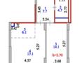 2-комнатная квартира · 55 м² · 2/21 этаж, Косшыгулулы 4 за 22.5 млн ₸ в Астане, Сарыарка р-н