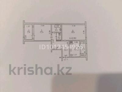 2-бөлмелі пәтер · 56.7 м² · 2/9 қабат, мкр Таугуль-1 — Сулейменова. Пятницкого., бағасы: ~ 50 млн ₸ в Алматы, Ауэзовский р-н