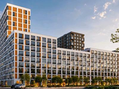 1-бөлмелі пәтер · 40.68 м² · 10/17 қабат, Жошы хан 10, бағасы: ~ 32.3 млн ₸ в Астане, Есильский р-н