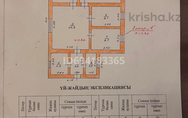 Отдельный дом · 4 комнаты · 82 м² · 6.34 сот., Достык 39 за 21 млн 〒 в Долане — фото 40