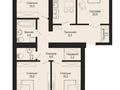 4-комнатная квартира · 109 м² · 9/10 этаж, Б.Сокпакбаева 1 — Сарыарка за 47 млн ₸ в Астане, Сарыарка р-н — фото 3
