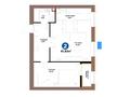 2-комнатная квартира · 61.92 м² · 12/12 этаж, Хусейн бен Талал 1, 11/1-2 за ~ 38.8 млн ₸ в Астане, Нура р-н — фото 3