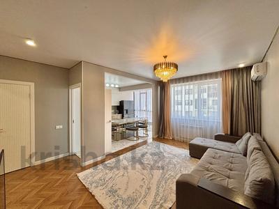 2-комнатная квартира · 77 м² · 3/10 этаж, Толе би за 57 млн 〒 в Алматы, Ауэзовский р-н