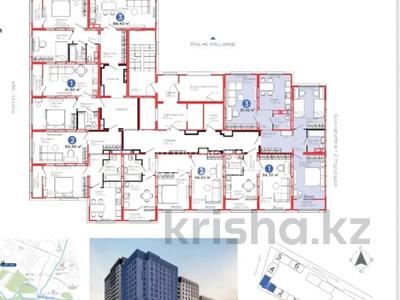 3-комнатная квартира · 81.1 м² · 5/14 этаж, С 902 8 — Султан Бейбарс 31 за 34 млн 〒 в Астане, Сарыарка р-н