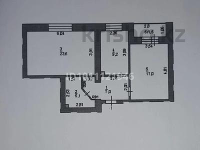 2-комнатная квартира · 63 м² · 4/10 этаж, Ладожская 27 — Ладожская-назарбаева за 27 млн ₸ в Павлодаре