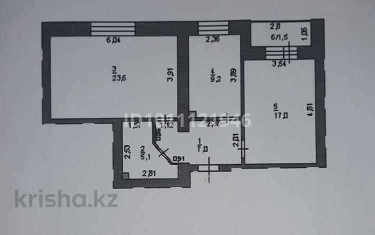 2-комнатная квартира · 63 м² · 4/10 этаж, Ладожская 27 — Ладожская-назарбаева за 27 млн ₸ в Павлодаре — фото 3