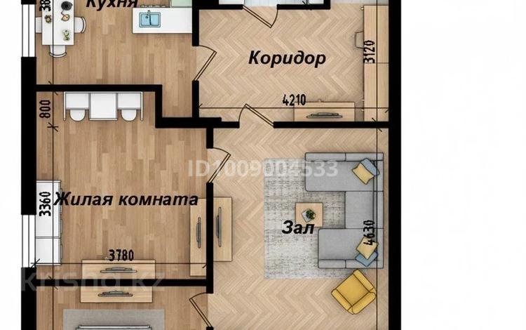 3-бөлмелі пәтер · 78.21 м² · 4/9 қабат, Қайрат ш/а., Сыбызгы, бағасы: 32 млн ₸ в Алматы, Турксибский р-н — фото 23