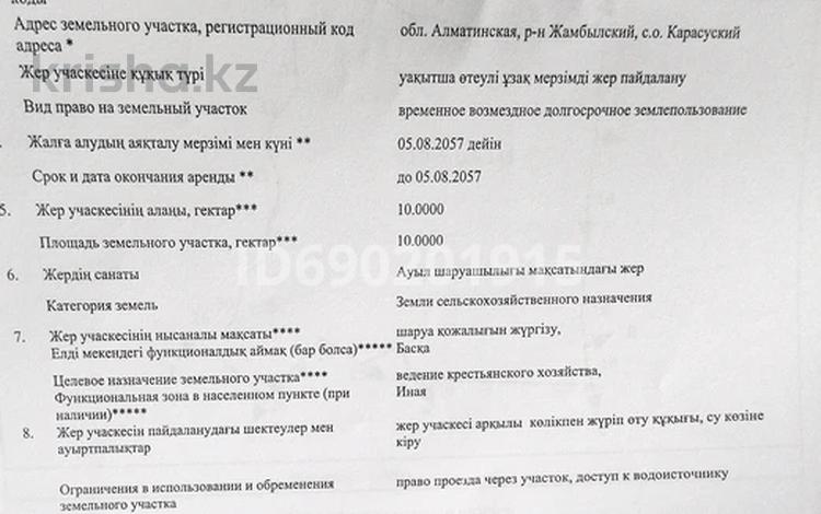 Участок · 15.5 га, Кайназар (Жамбылский район) за 18 млн ₸ — фото 4