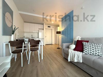 2-бөлмелі пәтер · 48 м² · 9/18 қабат, Розыбакиева 237, бағасы: 25 000 ₸ в Алматы, Бостандыкский р-н