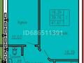 1-бөлмелі пәтер, 41.6 м², 3/9 қабат, Молдагулова 15 — Исаева, бағасы: 15.2 млн 〒 в Уральске — фото 3