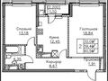 2-бөлмелі пәтер, 60.5 м², 3/9 қабат, мкр Достык , Толеметова — А2, бағасы: ~ 21.8 млн 〒 в Шымкенте, Каратауский р-н — фото 2