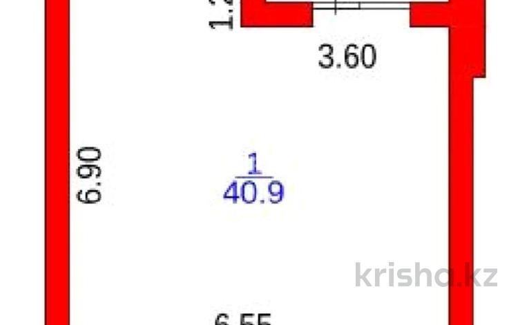 1-бөлмелі пәтер · 42.8 м² · 1/8 қабат, мкр Юго-Восток, Муканова 51, бағасы: 15.2 млн 〒 в Караганде, Казыбек би р-н — фото 15