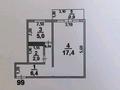 1-комнатная квартира · 32.6 м² · 5/5 этаж, Айбергенов 5Б — Площадь Альфараби-улица Айбергенов за 11.5 млн ₸ в Шымкенте — фото 5