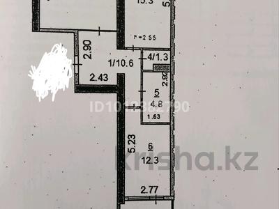 2-бөлмелі пәтер · 66.6 м² · 4/4 қабат, мкр. Береке, бағасы: ~ 32 млн ₸ в Костанае
