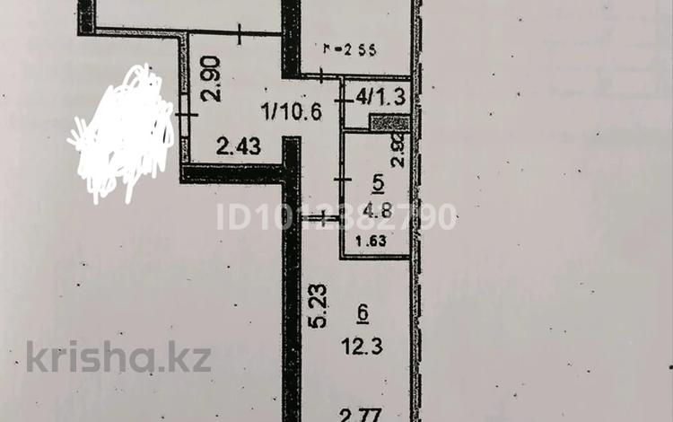 2-бөлмелі пәтер · 66.6 м² · 4/4 қабат, мкр. Береке, бағасы: ~ 32 млн ₸ в Костанае — фото 2