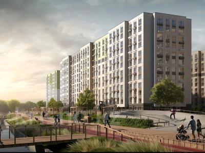 2-комнатная квартира · 54.6 м² · 2/12 этаж, Омарова — Рыскулова Момышулы за 27.8 млн ₸ в Алматы, Ауэзовский р-н