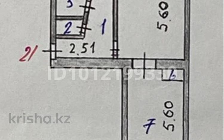2-бөлмелі пәтер · 43.9 м² · 1/5 қабат, Переулок Ташенова 8/2, бағасы: 18 млн ₸ в Астане, р-н Байконур — фото 2
