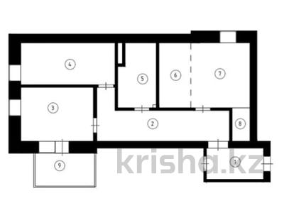 3-комнатная квартира · 75.6 м² · 5/6 этаж, Даулеткерей 10 за 21.6 млн ₸ в Астане, Сарыарка р-н