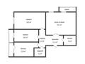 4-бөлмелі пәтер · 135.5 м² · 3/9 қабат, Сьянова 65, бағасы: 77 млн ₸ в Костанае — фото 30