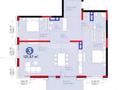 3-комнатная квартира · 122 м² · 2/3 этаж, мкр Рахат, Култобе за 185 млн ₸ в Алматы, Наурызбайский р-н