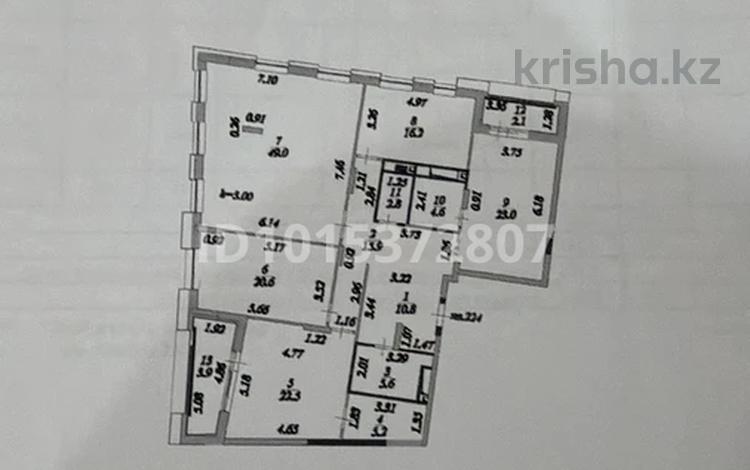4-комнатная квартира · 184 м² · 6/9 этаж, Алихан Бокейхан 16/3 за 150 млн ₸ в Астане, Есильский р-н — фото 2