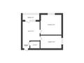 2-бөлмелі пәтер · 52.5 м² · 4/4 қабат, сатпаева 35, бағасы: 23 млн ₸ в Кокшетау — фото 12