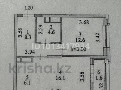 2-бөлмелі пәтер · 49.4 м² · 4/18 қабат, Сыганак 28 — Пересечение ул. Сығанак и ул. Төле би, бағасы: 36.5 млн ₸ в Астане, Нура р-н