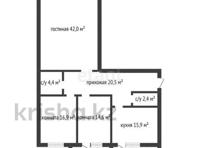 3-бөлмелі пәтер · 120.3 м² · 5/5 қабат, Батыс-2, бағасы: 22.5 млн 〒 в Актобе