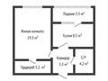 1-комнатная квартира, 45.8 м², 9/9 этаж, Курганская за ~ 16.3 млн 〒 в Костанае — фото 8