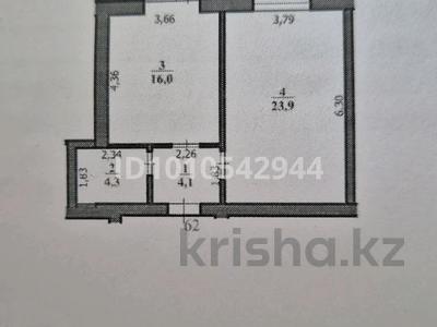 1-комнатная квартира · 48.8 м² · 2/3 этаж, Бисена Жумагали 55 — Р/н Старый аэропорт за 15.5 млн ₸ в Уральске