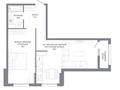 2-комнатная квартира · 54.4 м², Ахмет Байтурсынулы 10/3 за ~ 34.5 млн ₸ в Астане, Сарайшык р-н — фото 3