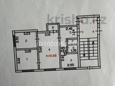 3-комнатная квартира · 50 м² · 1/5 этаж, Калмыкова 4а за 15 млн ₸ в Балхаше