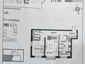 3-бөлмелі пәтер · 63.59 м² · 4/9 қабат, мкр Кайрат, Туркестан 115, бағасы: ~ 35.5 млн ₸ в Алматы, Турксибский р-н