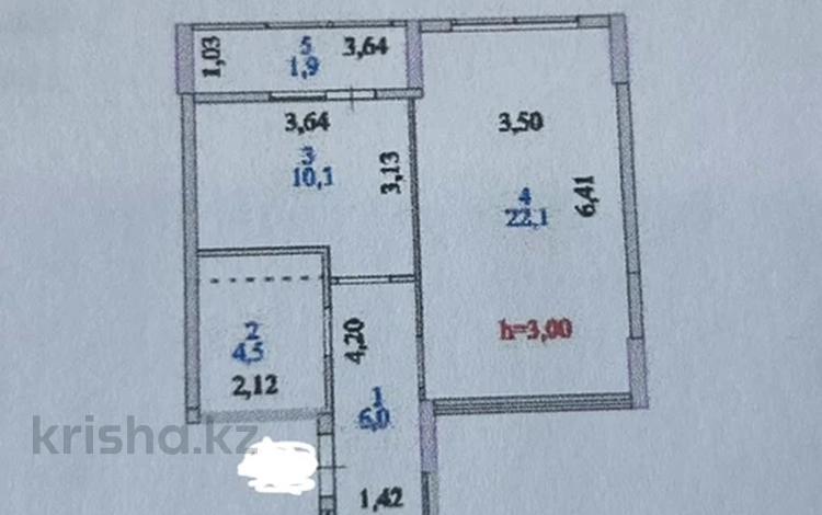 1-бөлмелі пәтер · 45 м² · 13/15 қабат, Ахмет Байтурсынулы 16/3, бағасы: 23.5 млн ₸ в Астане, Сарайшык р-н — фото 19