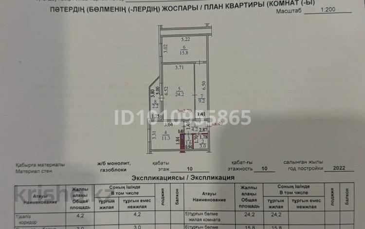 2-комнатная квартира · 71.5 м² · 10/10 этаж, Базовая 4/7 за 34 млн ₸ в Усть-Каменогорске — фото 2
