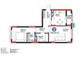 2-бөлмелі пәтер · 60.43 м² · 8/9 қабат, Турар Рыскулов 18/1, бағасы: 45 млн ₸ в Астане, Есильский р-н — фото 16