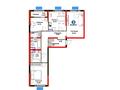 3-бөлмелі пәтер · 81.97 м², Кайрат микрорайон 716/16, бағасы: ~ 49.2 млн ₸ в Алматы, Турксибский р-н — фото 3