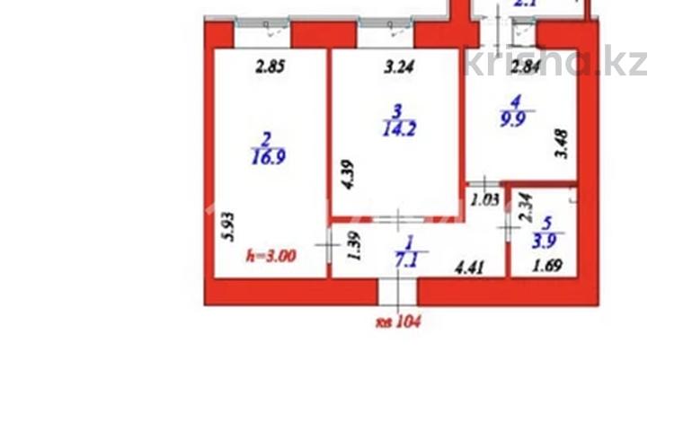 2-бөлмелі пәтер · 54.1 м² · 11/12 қабат, Чингиз Айтматов 65, бағасы: 25.5 млн ₸ в Астане, Нура р-н — фото 2