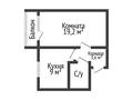 1-комнатная квартира · 36.4 м² · 3/5 этаж, Юбилейный 14 за 19.5 млн ₸ в Костанае — фото 9